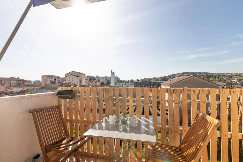 Grand Appartement Cosy - Parking & Balcon Villefranche-sur-Saône
